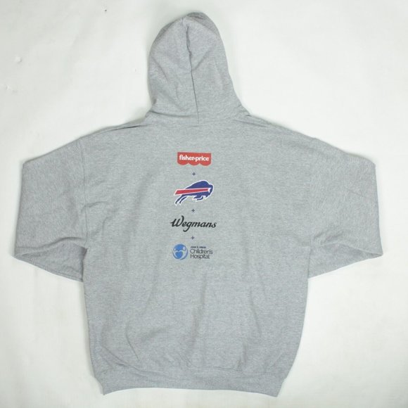 Buffalo Bills Fisher Price Little People Allen Diggs McDermott Hoodie Pick Size - Picture 7 of 7